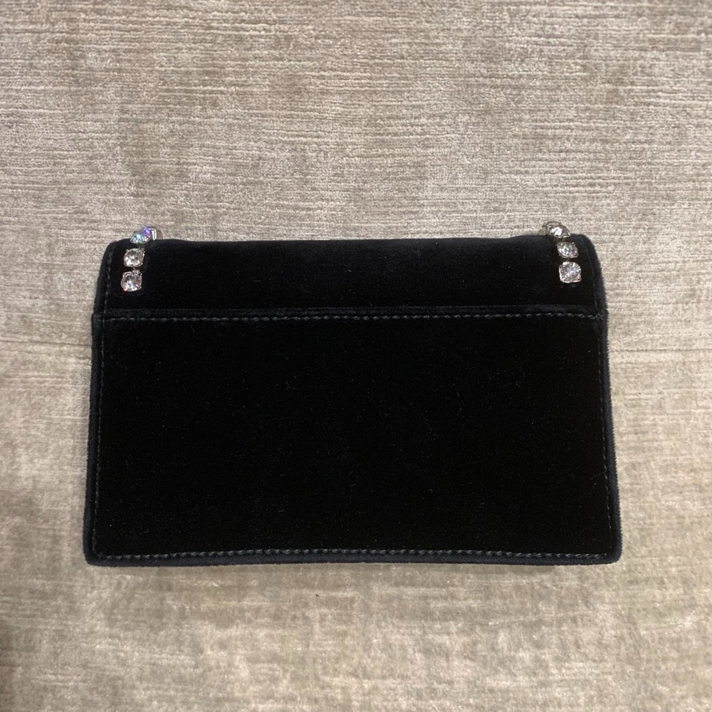 Gucci Black Crossbody Bag with Crystal Embellishments - Picture 2 of 9